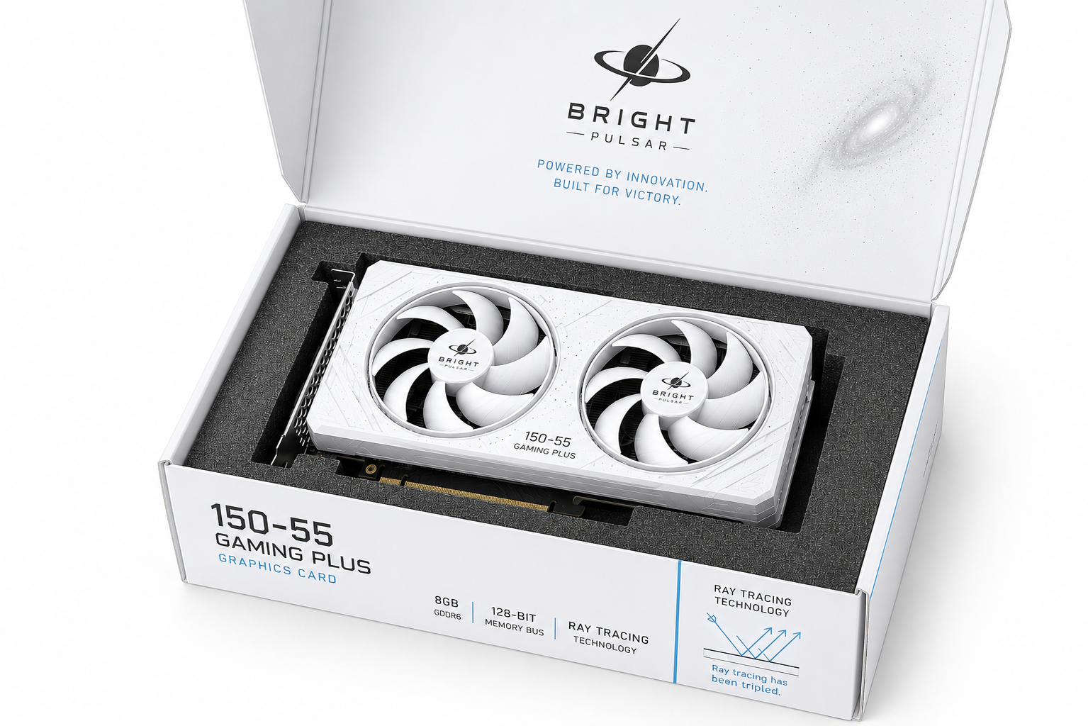 Bright Pulsar 150-55 Gaming Plus (white edition) - Image 2