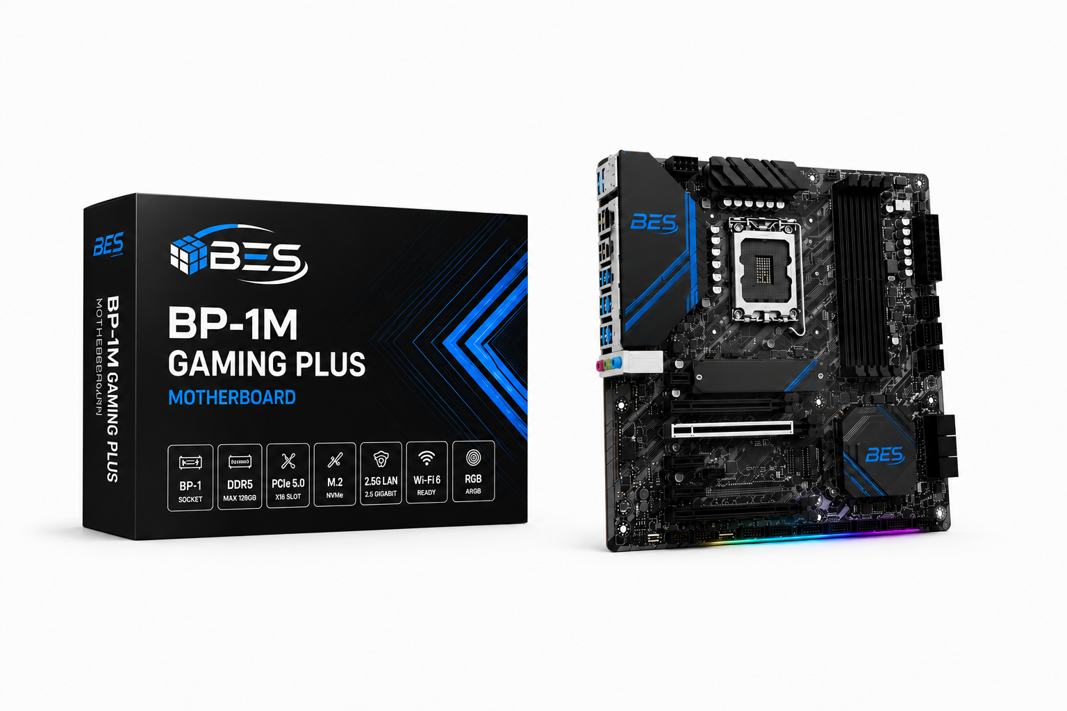 Motherboard BES BP-1M Gaming Plus